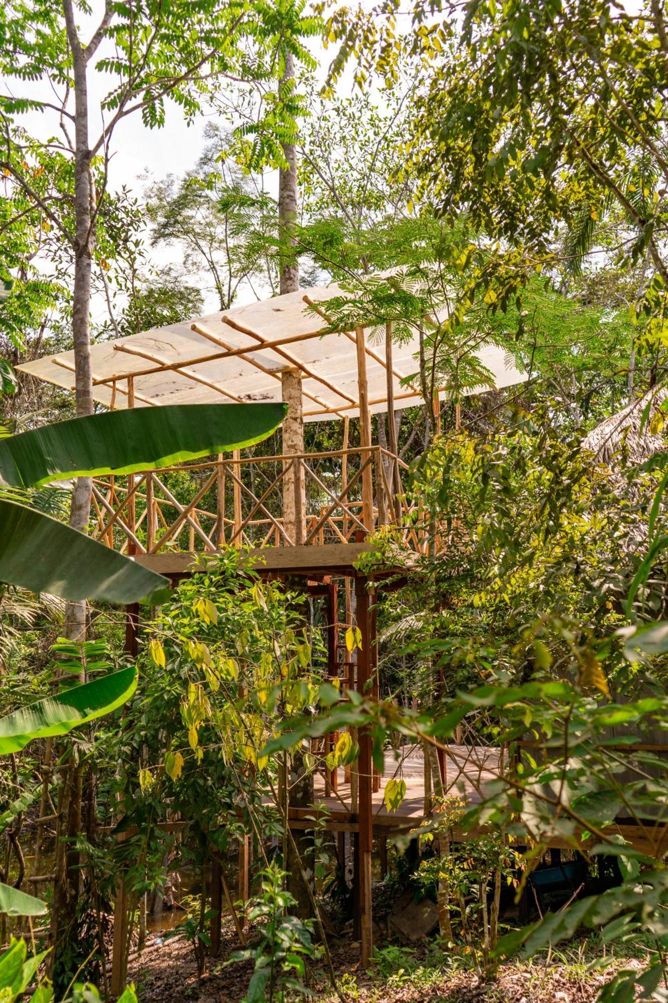 איקיטוס Awaken Amazonian Healing Resort All Inclusive מראה חיצוני תמונה